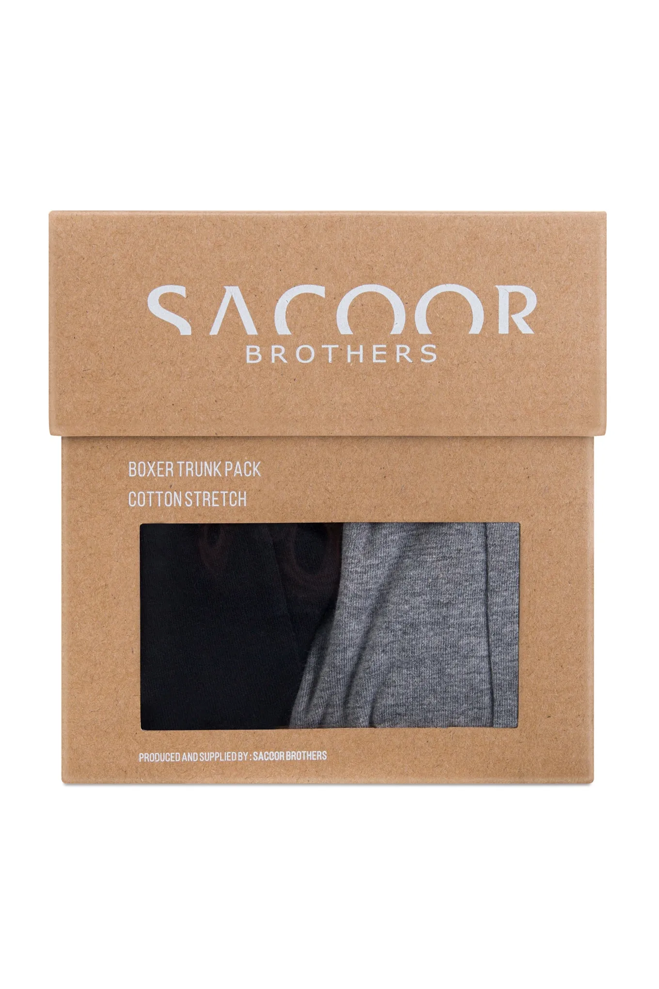 2-pack cotton stretch boxer shorts