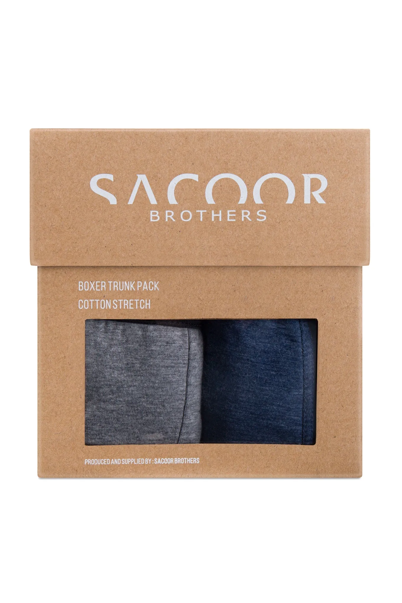 2-pack cotton stretch boxer shorts