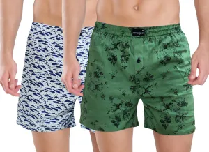 BlueWhale GreenLeaf 2 Boxers Combo
