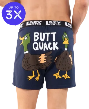 Butt Quack Men's Duck Funny Boxer