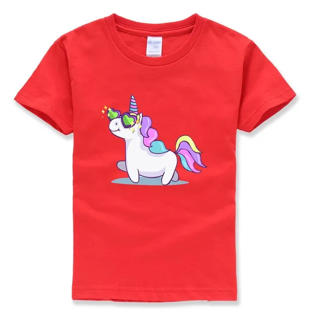 Cartoon Unicorn T-Shirt