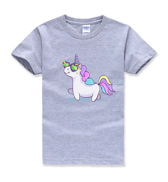 Cartoon Unicorn T-Shirt
