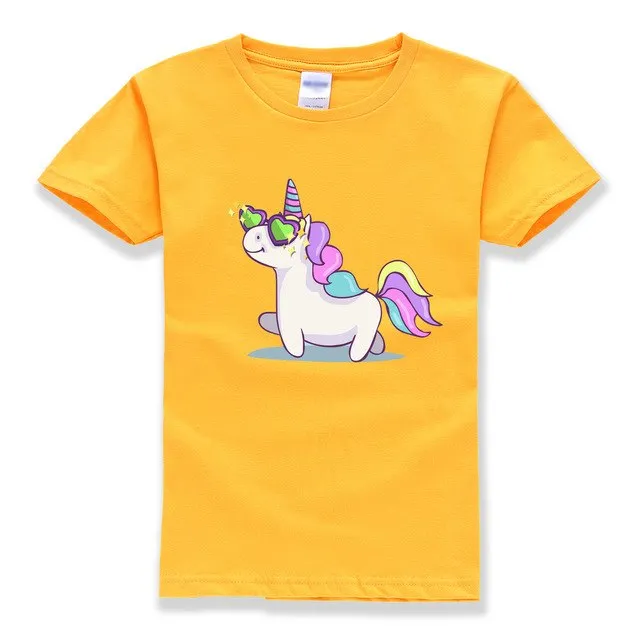 Cartoon Unicorn T-Shirt
