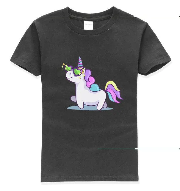 Cartoon Unicorn T-Shirt