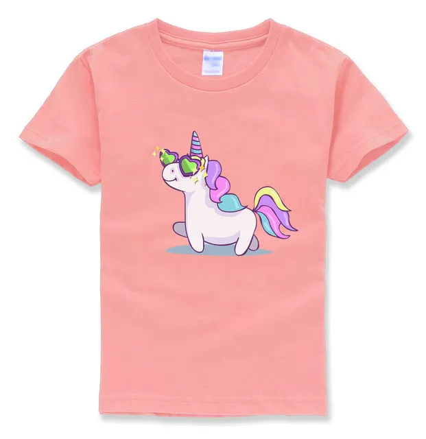 Cartoon Unicorn T-Shirt