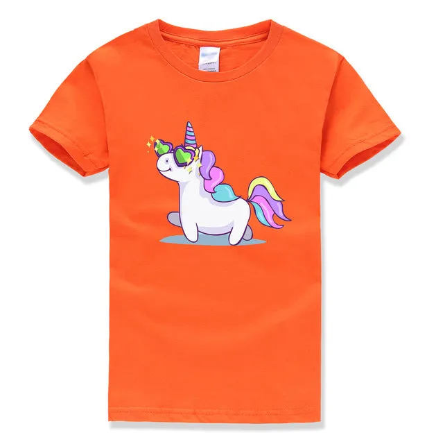 Cartoon Unicorn T-Shirt