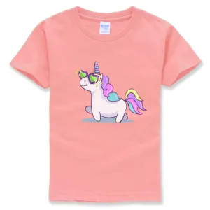 Cartoon Unicorn T-Shirt