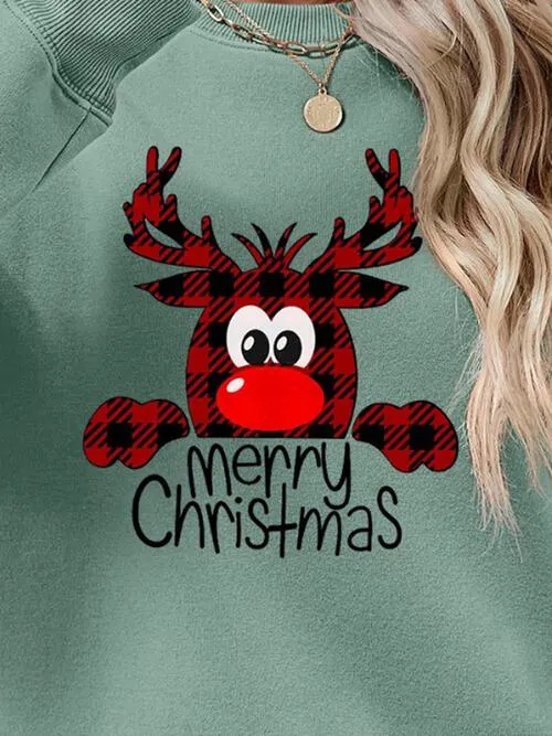 Christmas Cheer Festive Graphic Sweatshirt