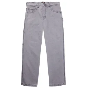 Dickies Relaxed Fit Carpenter Denim Pants - Ultimate Gray