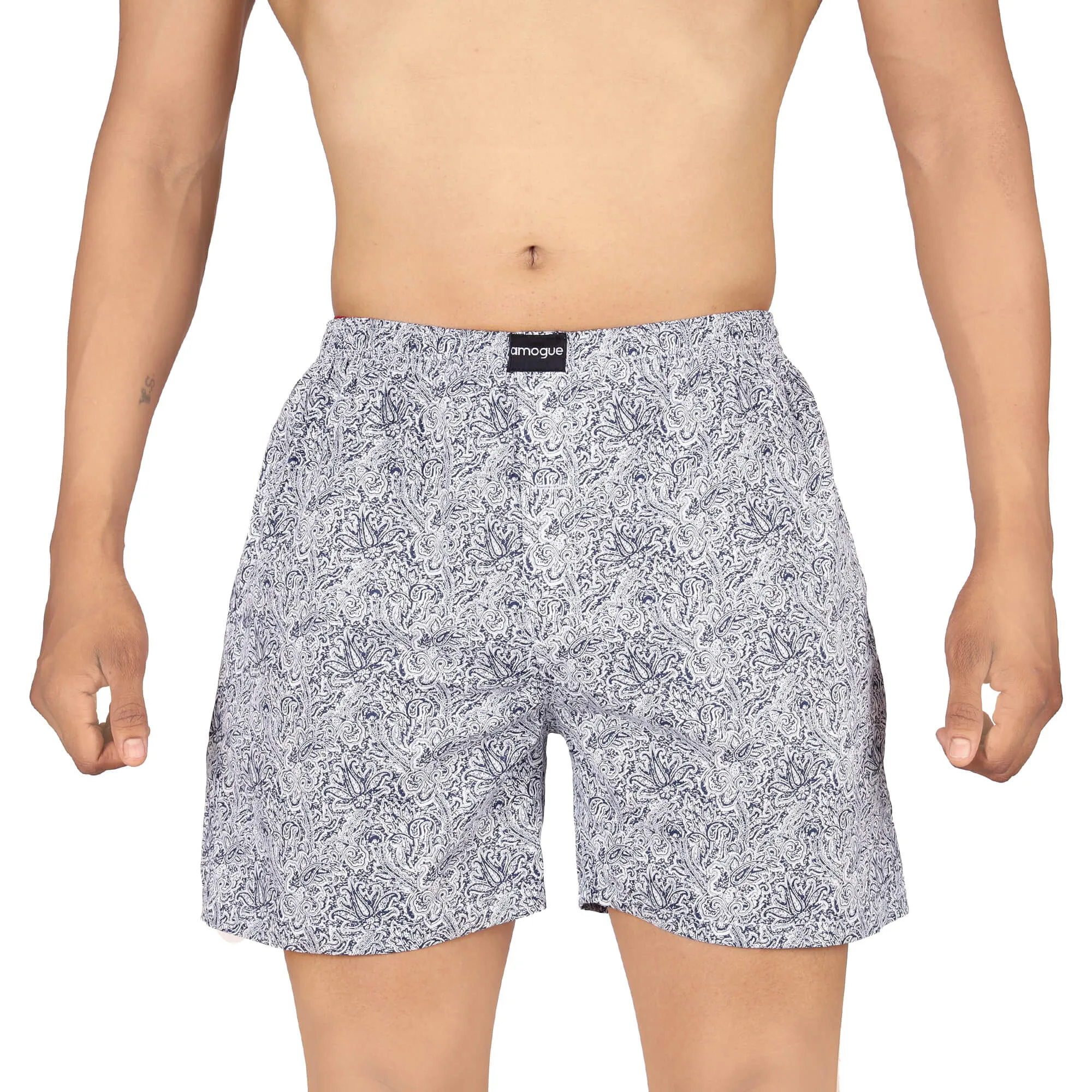 GreyBusy PurpleLeaf BlackLeaf BlackSelf Combo Boxers