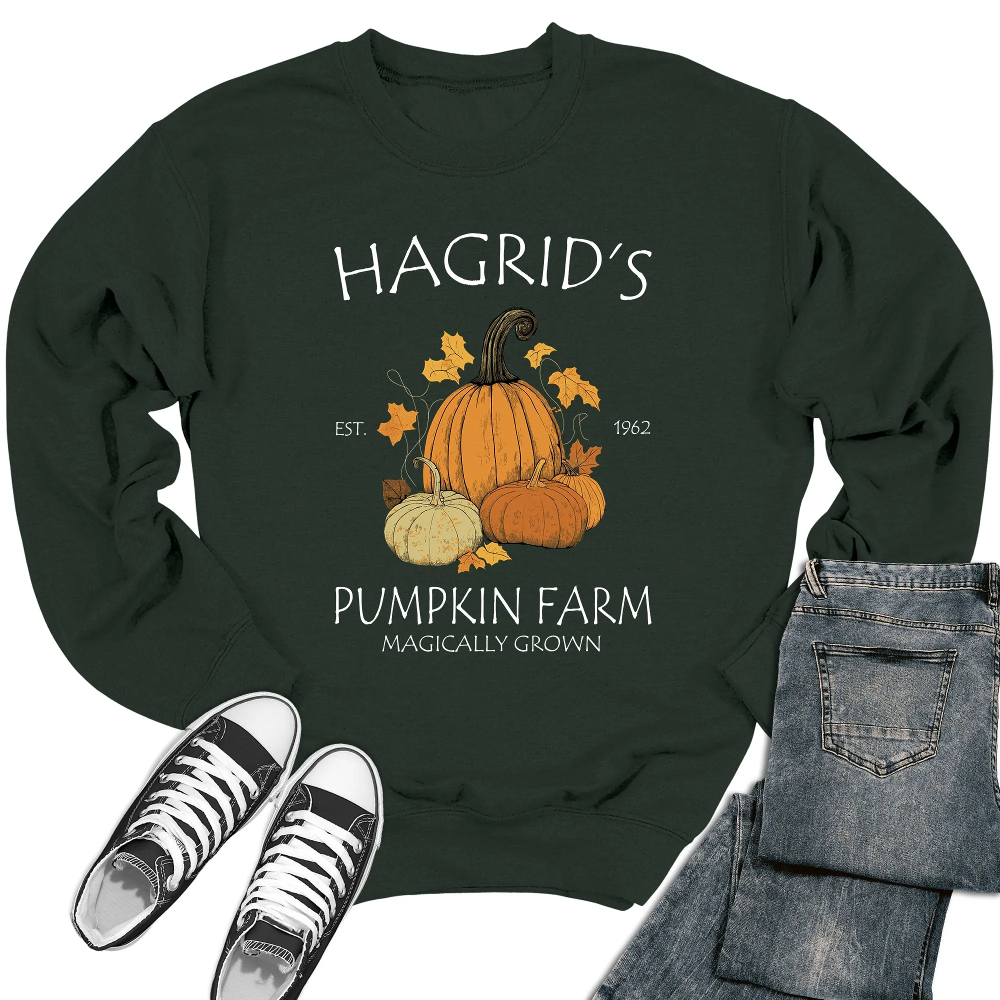 Hagrid's Pumpkin Festival 1962 Crewneck Sweatshirt