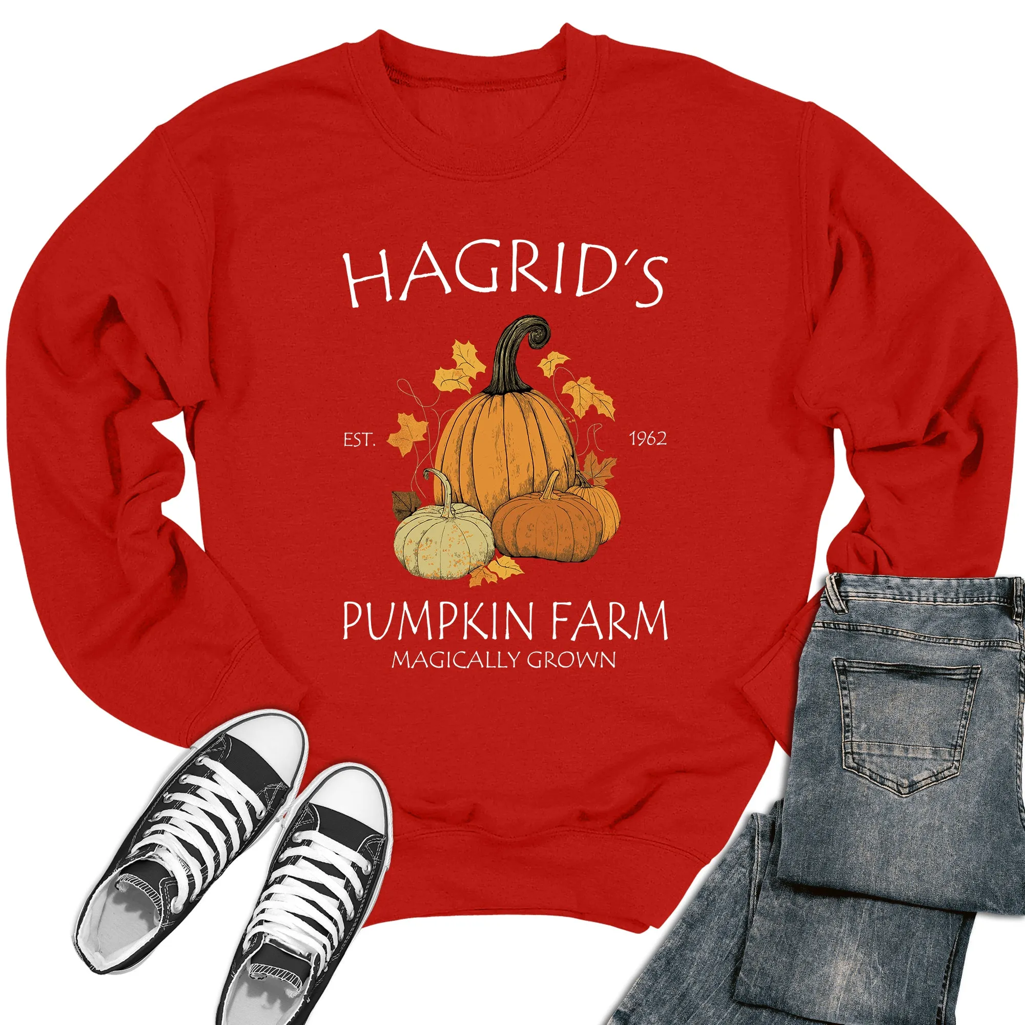 Hagrid's Pumpkin Festival 1962 Crewneck Sweatshirt