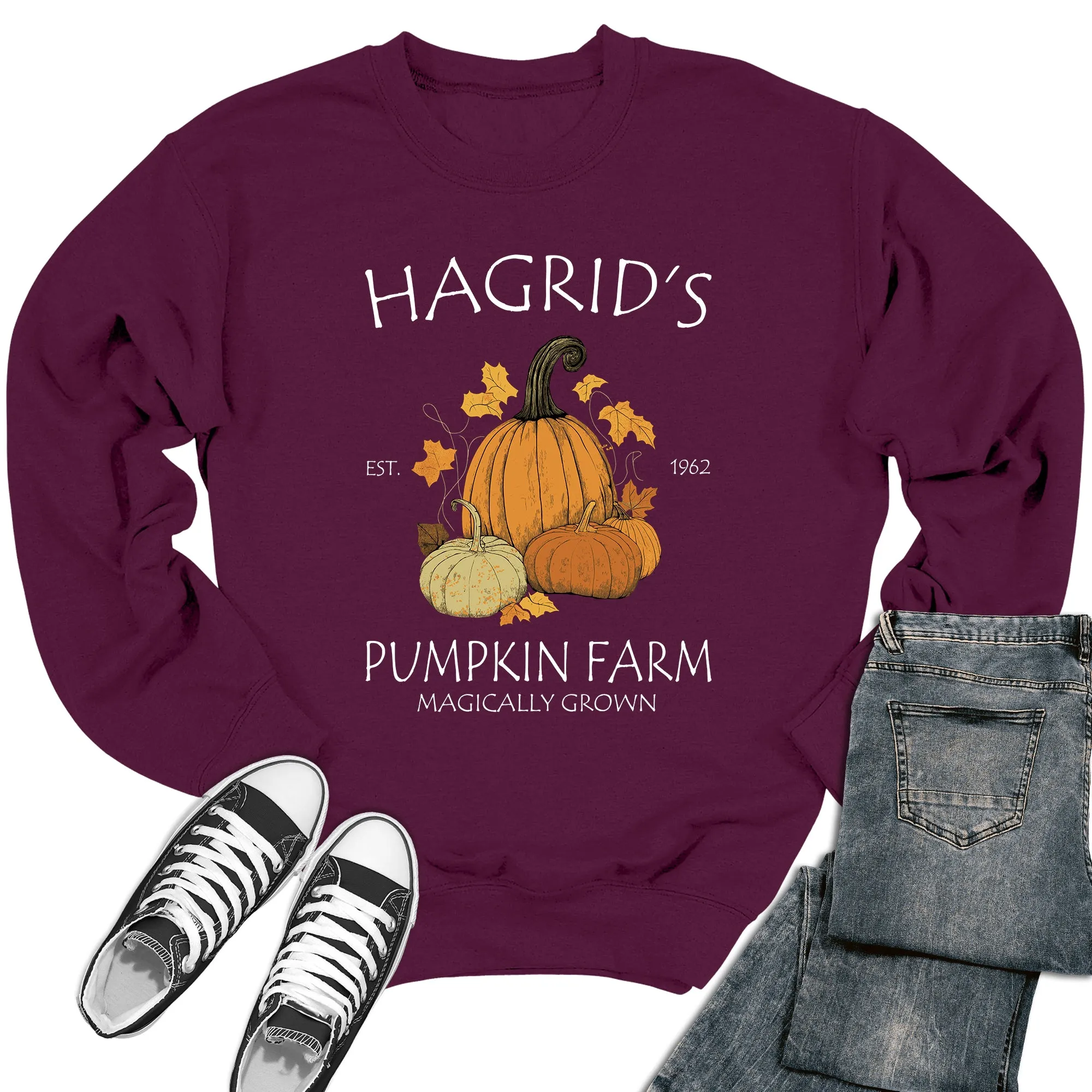 Hagrid's Pumpkin Festival 1962 Crewneck Sweatshirt