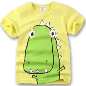 Happysaur kids Yellow T-shirt