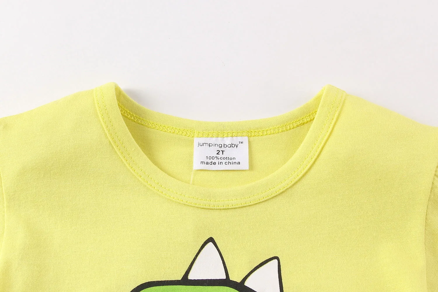 Happysaur kids Yellow T-shirt