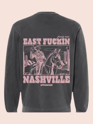 howdy sweatshirt {charcoal}