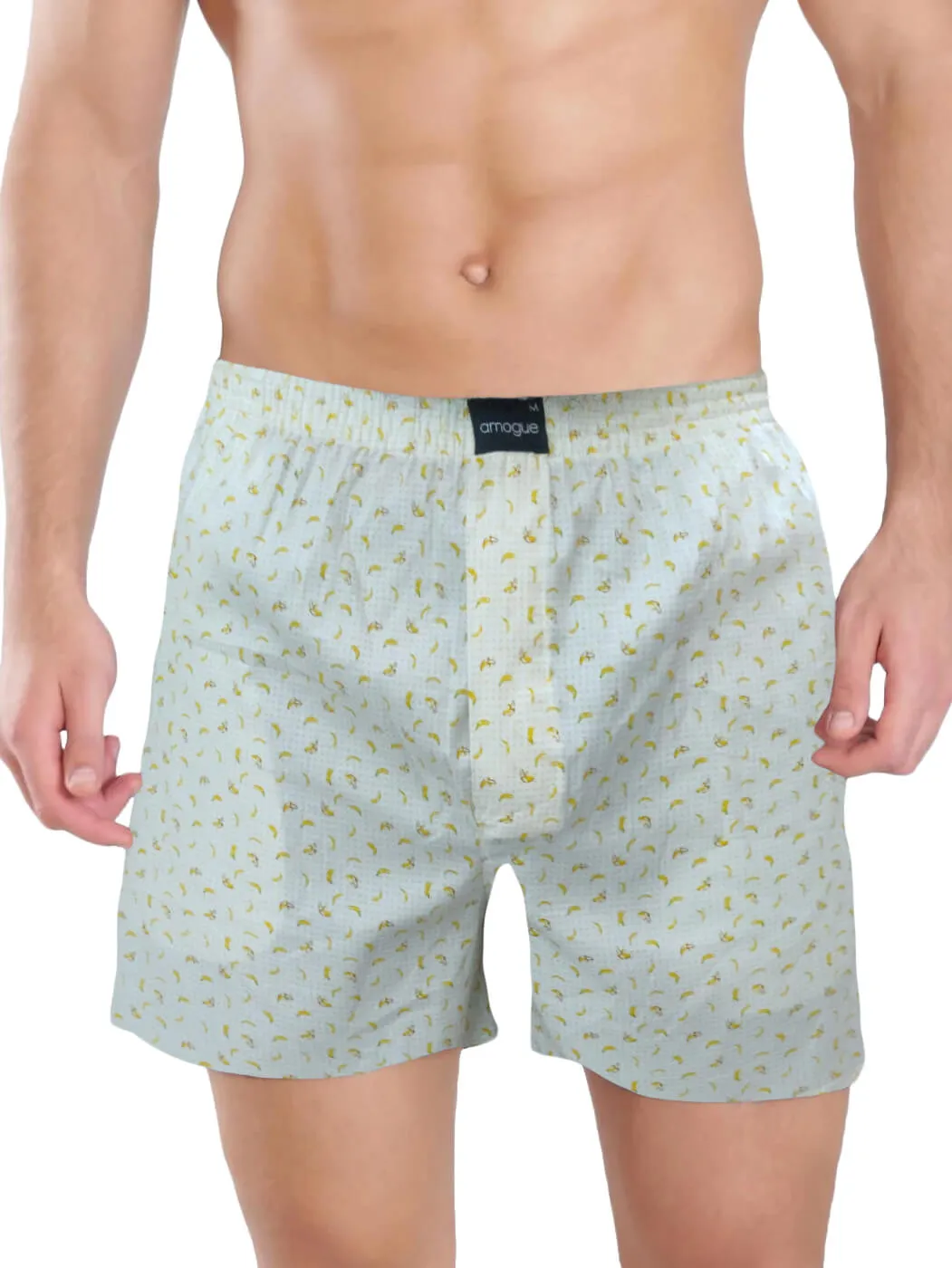 Lining Banana Red Olive Funky Printed Boxer Combo