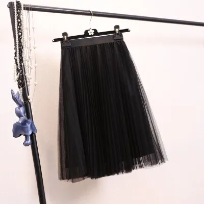 Midi Tulle Skirts