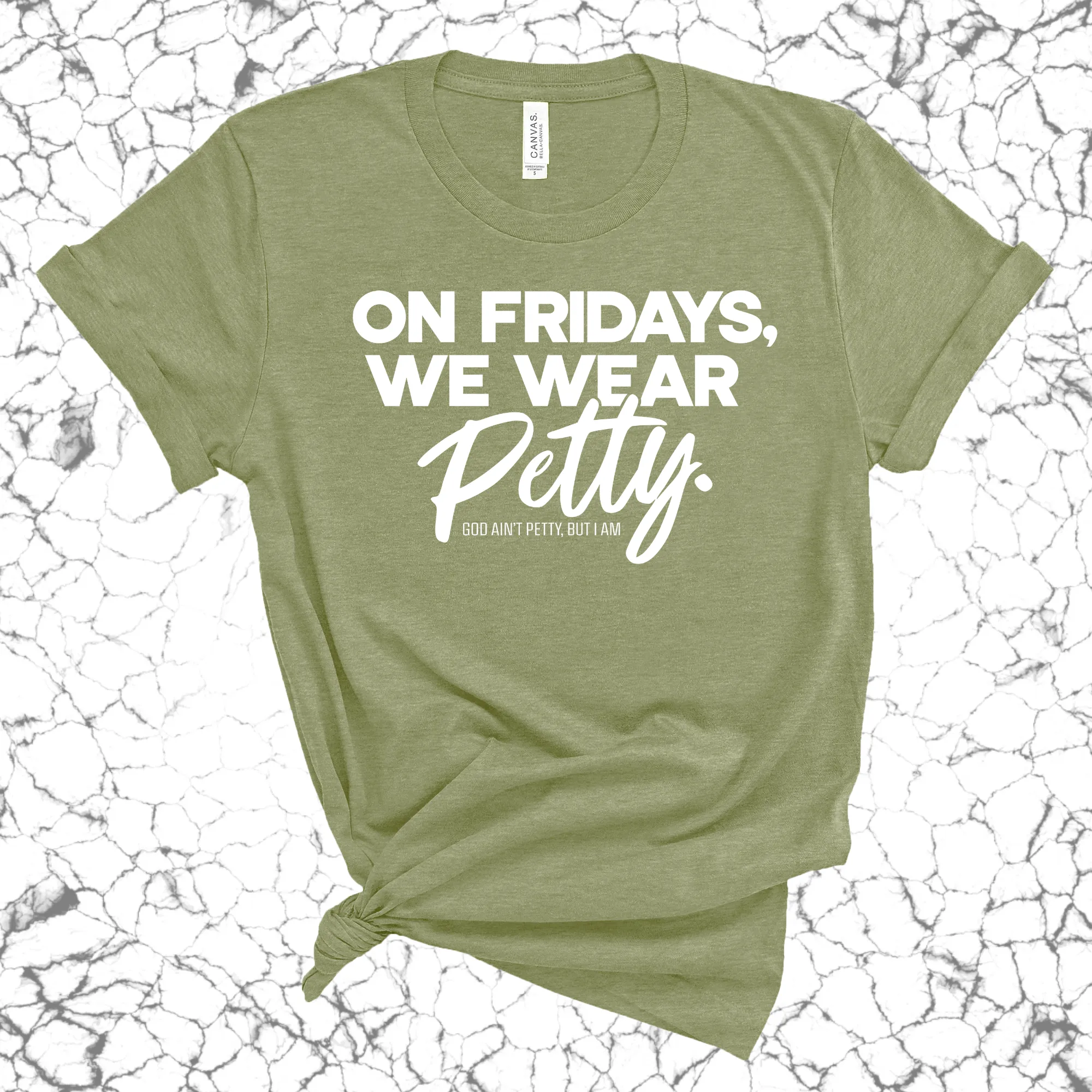 On Fridays we wear petty Unisex Tee
