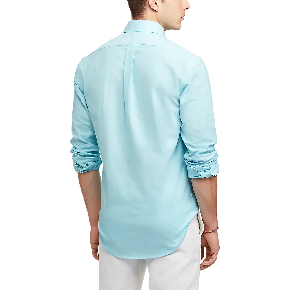 Polo Ralph Lauren Men’s Long Sleeve Stretch Oxford Sport Shirt – Slim Fit