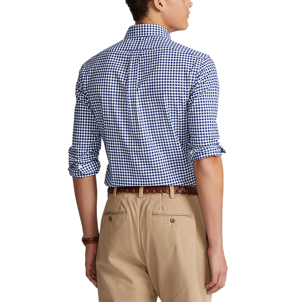 Polo Ralph Lauren Men’s Long Sleeve Stretch Oxford Sport Shirt – Slim Fit