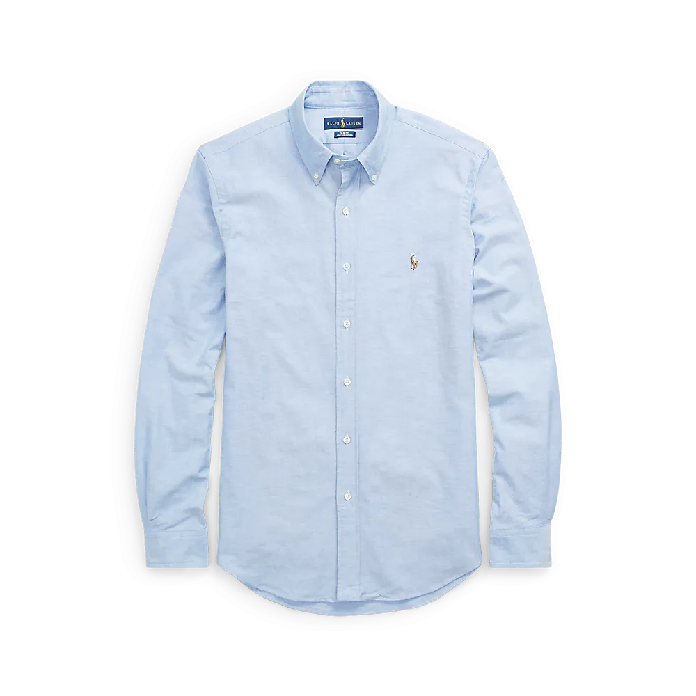Polo Ralph Lauren Men’s Long Sleeve Stretch Oxford Sport Shirt – Slim Fit