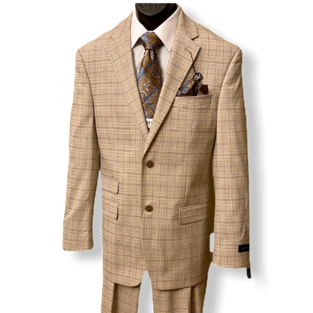 Sean John Plaid 2pc. Suit