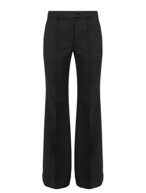 Tailored Flared Trousers