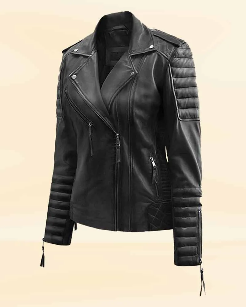 The Pricy Burnt Charcoal Leather Jacket