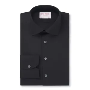 Thomas Pink Slim Fit Formal Piquet Stripe Shirt